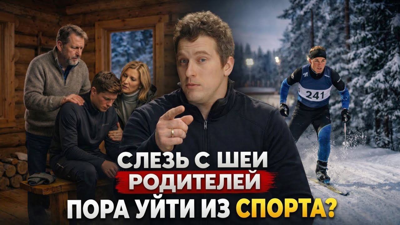 КОГДА ПОРА ЗАКОНЧИТЬ СО СПОРТОМ И СЛЕЗТЬ С ШЕИ РОДИТЕЛЕЙ? СОВЕТ СПОРТСМЕНАМ