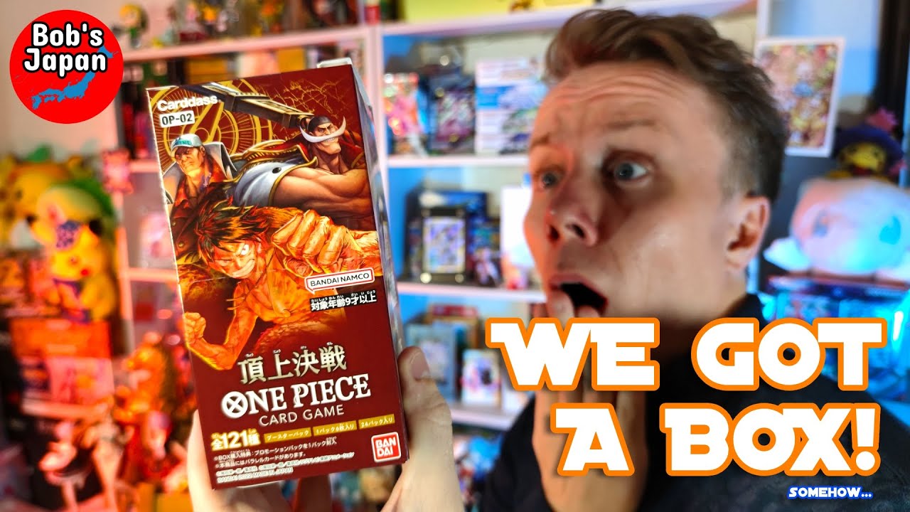 FIRE pulls in the One Piece Card Game OP02 Paramount War Set! 🔥