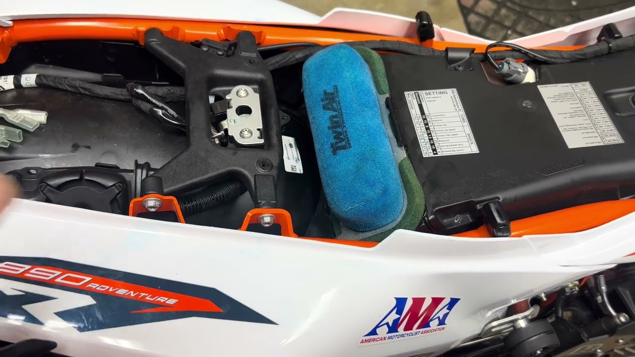 Caution on installing the twinair pre filter on  ktm 790-890 adventure r 19-23