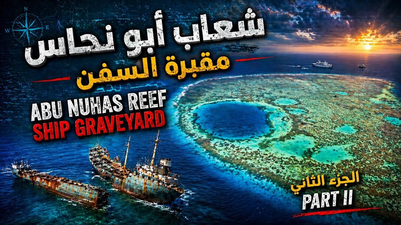 شعاب أبو نحاس مقبرة السفن الجزء الثاني ـ Abu Nuhas reef part II