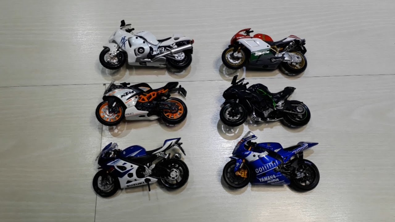 • Motorcycles of Different Brands 