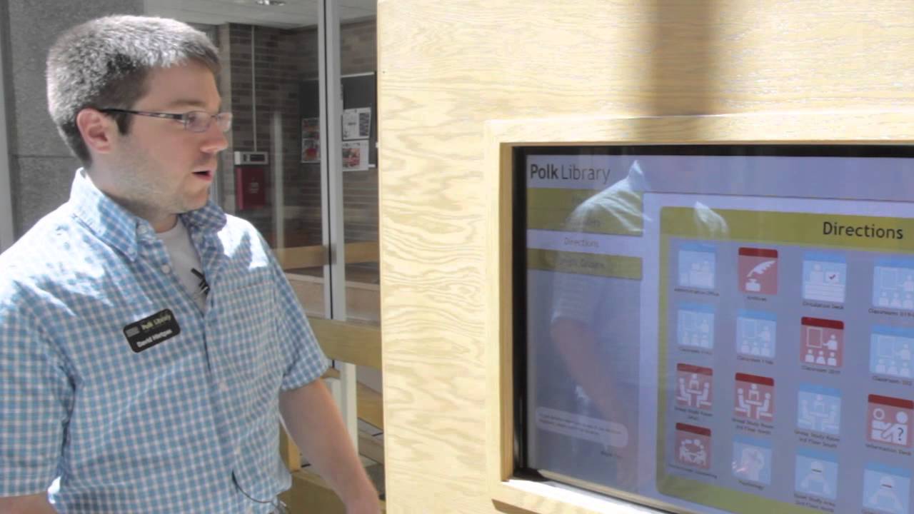 How to Use the Polk Library Kiosk