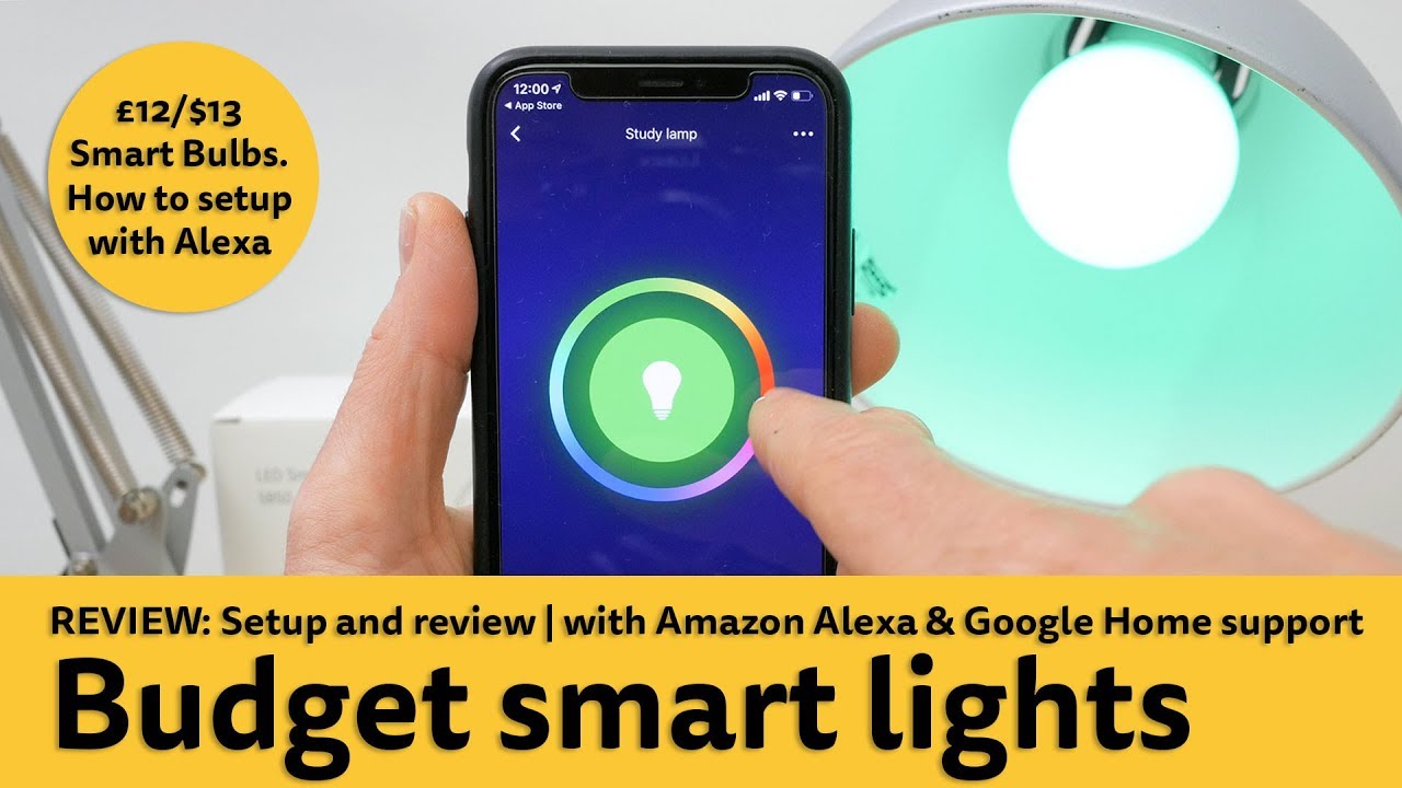 Teckin SB50 RGB Smart Bulbs Review & Setup | With Alexa and Google Home
