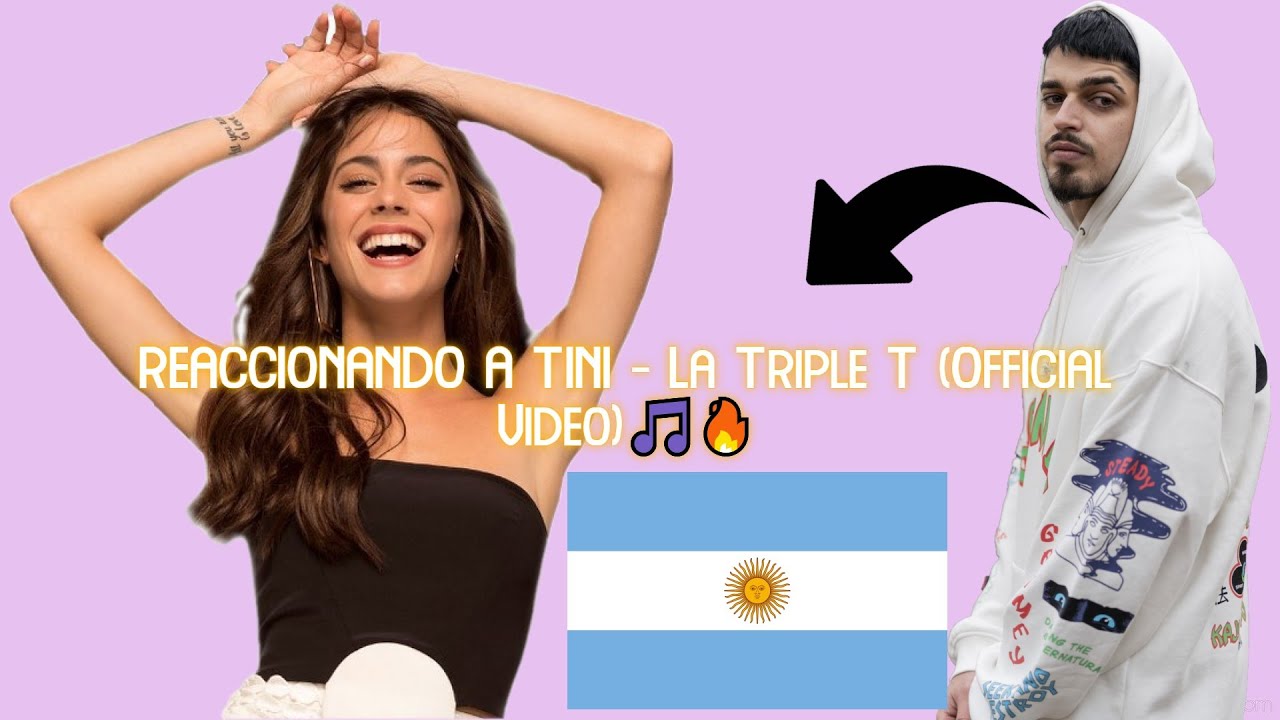 REACCIONANDO A TINI - La Triple T (Official Video)🎵🔥