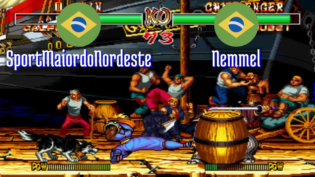 FT5 @samsho2: SportMaiordoNordeste (BR) vs Nemmel (BR) [Samurai Shodown II Fightcade] Mar 5