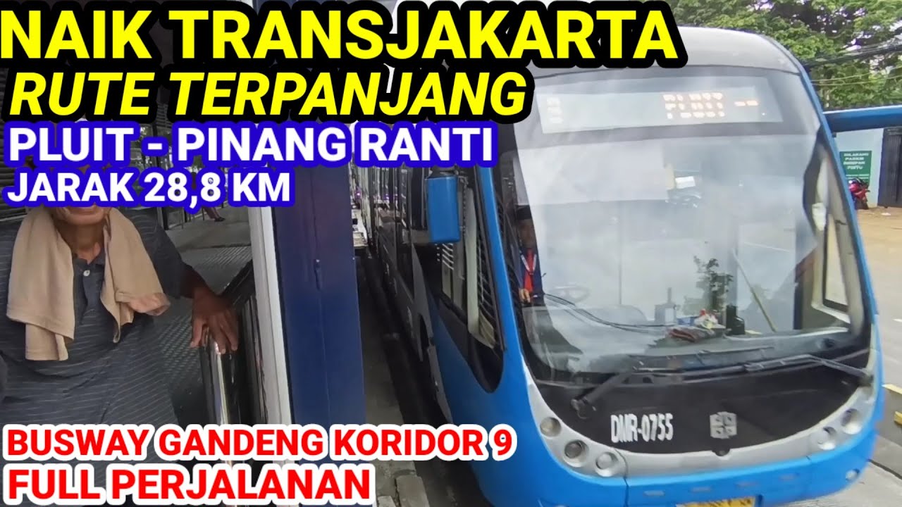 NAIK BUSWAY GANDENG KORIDOR 9 SAAT JAM SIBUK SORE‼️JAM 4 SORE #buswaytransjakarta #transjakarta #bis