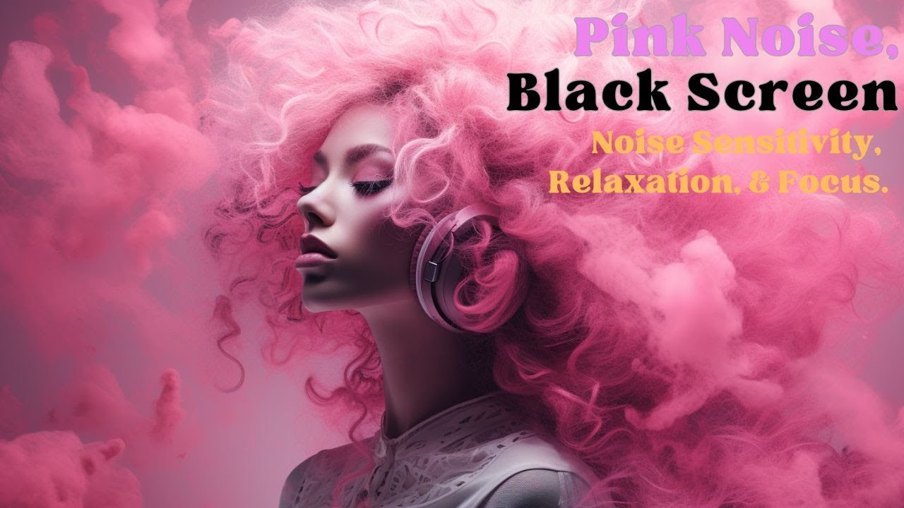Pink Noise/Black Screen:  Enhance Your Memory, Improve Focus, and Reduce Stress! #mentalhealth