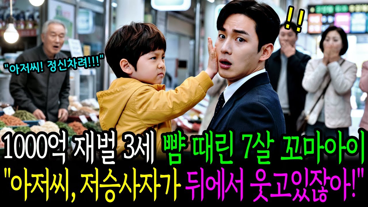1000억 재벌 3세의 뺨을 때린 7살 천재 아이, 