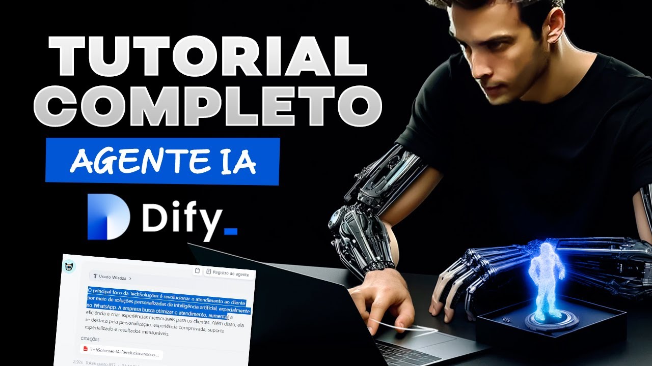 Como criar AGENTE de IA no DIFY (Tutorial completo passo a passo)