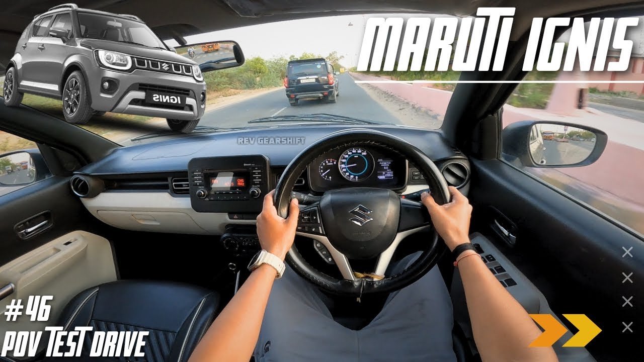 2017 MARUTI SUZUKI IGNIS | ZETA | 1.2L 82BHP | POV Drive #46 | 4K | REV GEARSHIFT #nexa #ignis