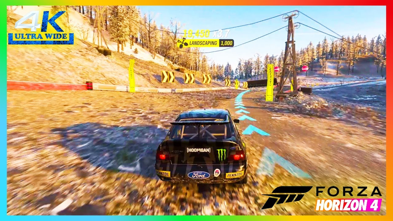 FORZA HORIZON 4 ULTRA WIDE 3840x1080 VIDEO | CROSS COUNTRY