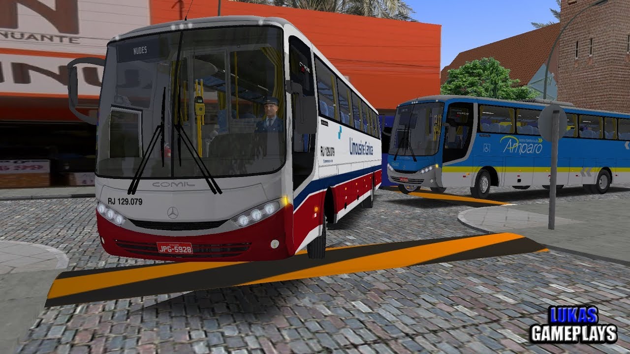 🔴[OMSI 2] Comil Campione 3.25 2011 OF-1721 BlueTec 5 +G27 - Lançamento / 910 Ilha do Nudes