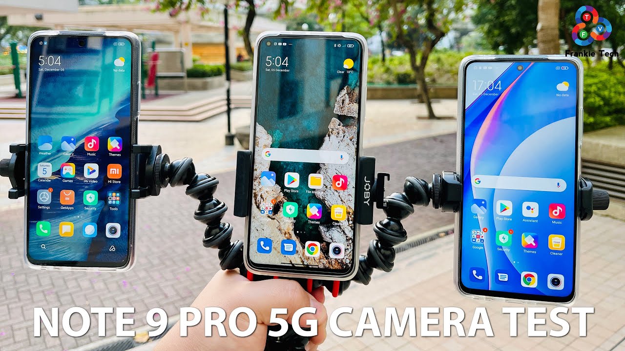 Redmi Note 9 Pro 5G vs Mi 10T Pro vs Mi 10T Lite CAMERA TEST.
