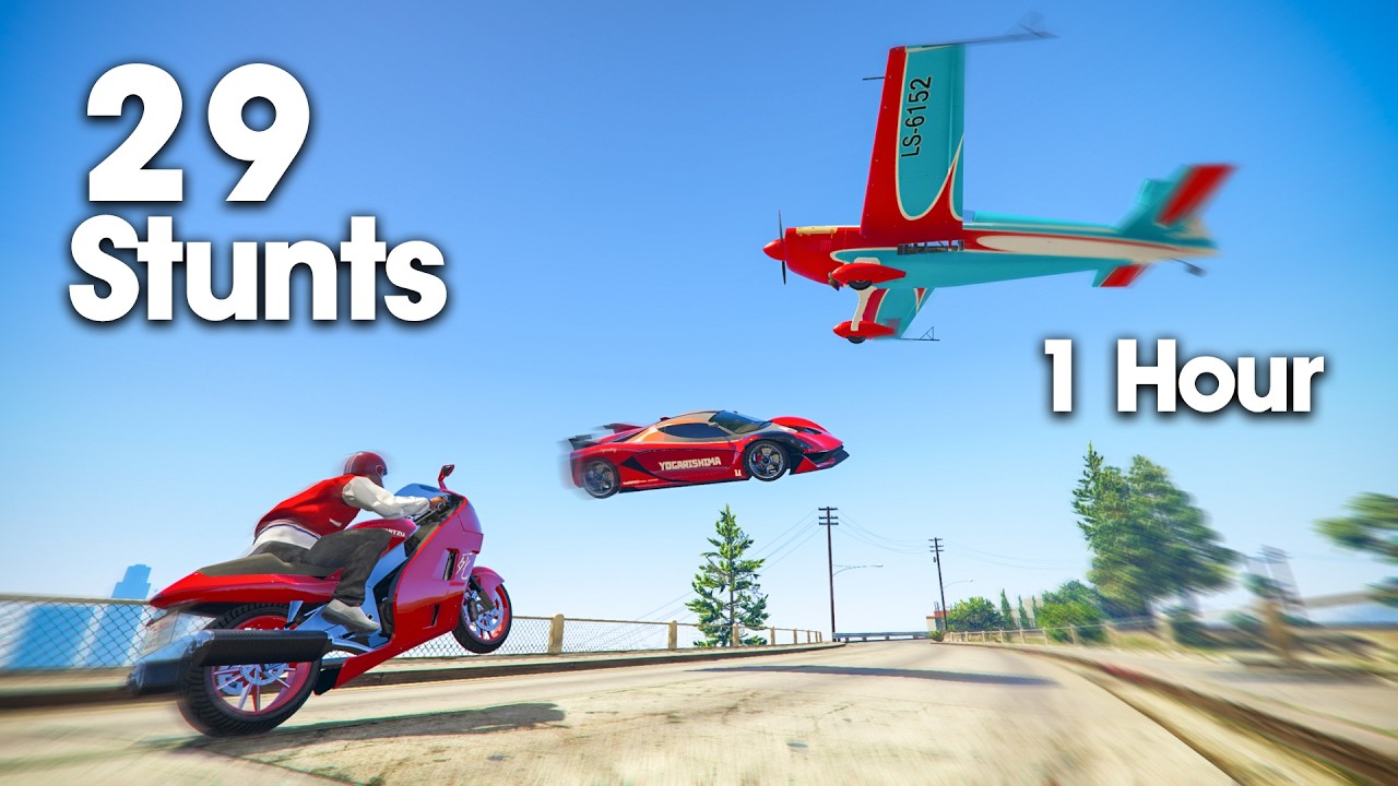 I Tried The Craziest GTA 5 Stunt Challenge