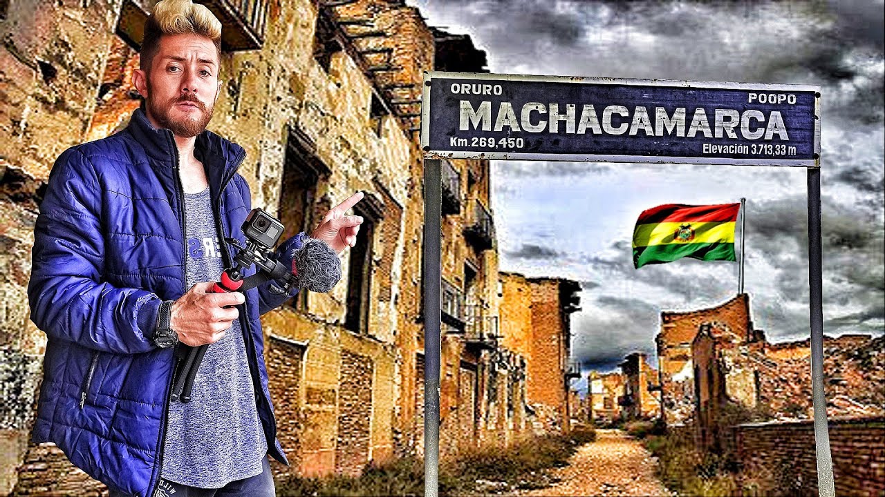 EXPLORO un PUEBLO FANTASMA en ORURO ► MACHACAMARCA - Bolivia