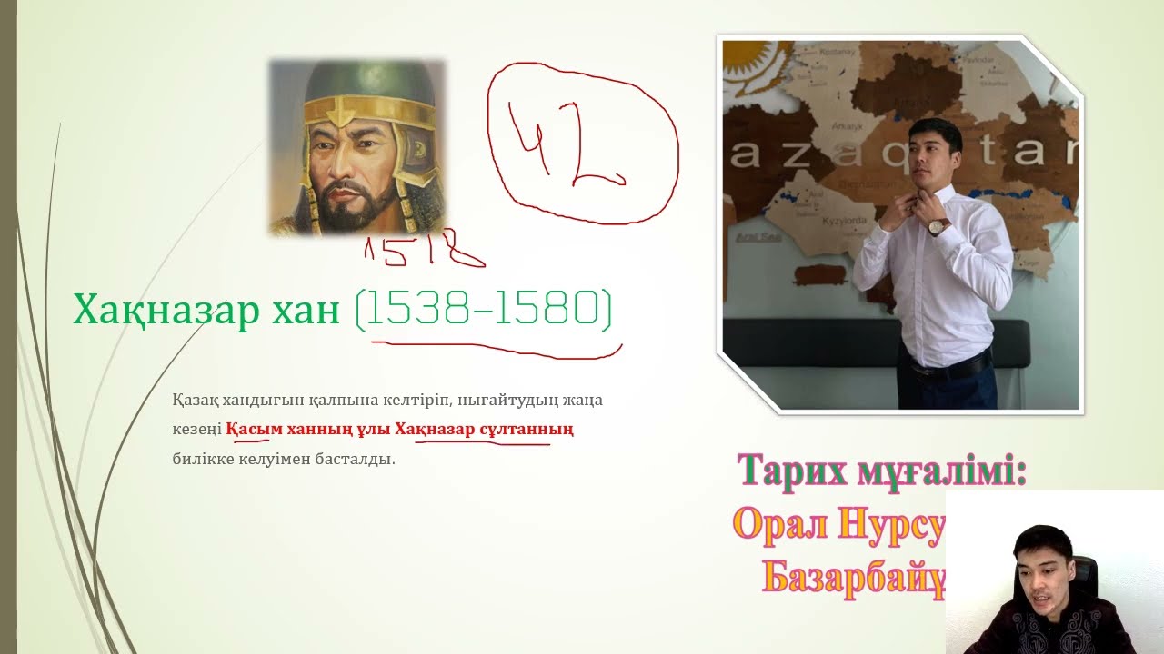 #nurtarih  ХАҚНАЗАР ХАН