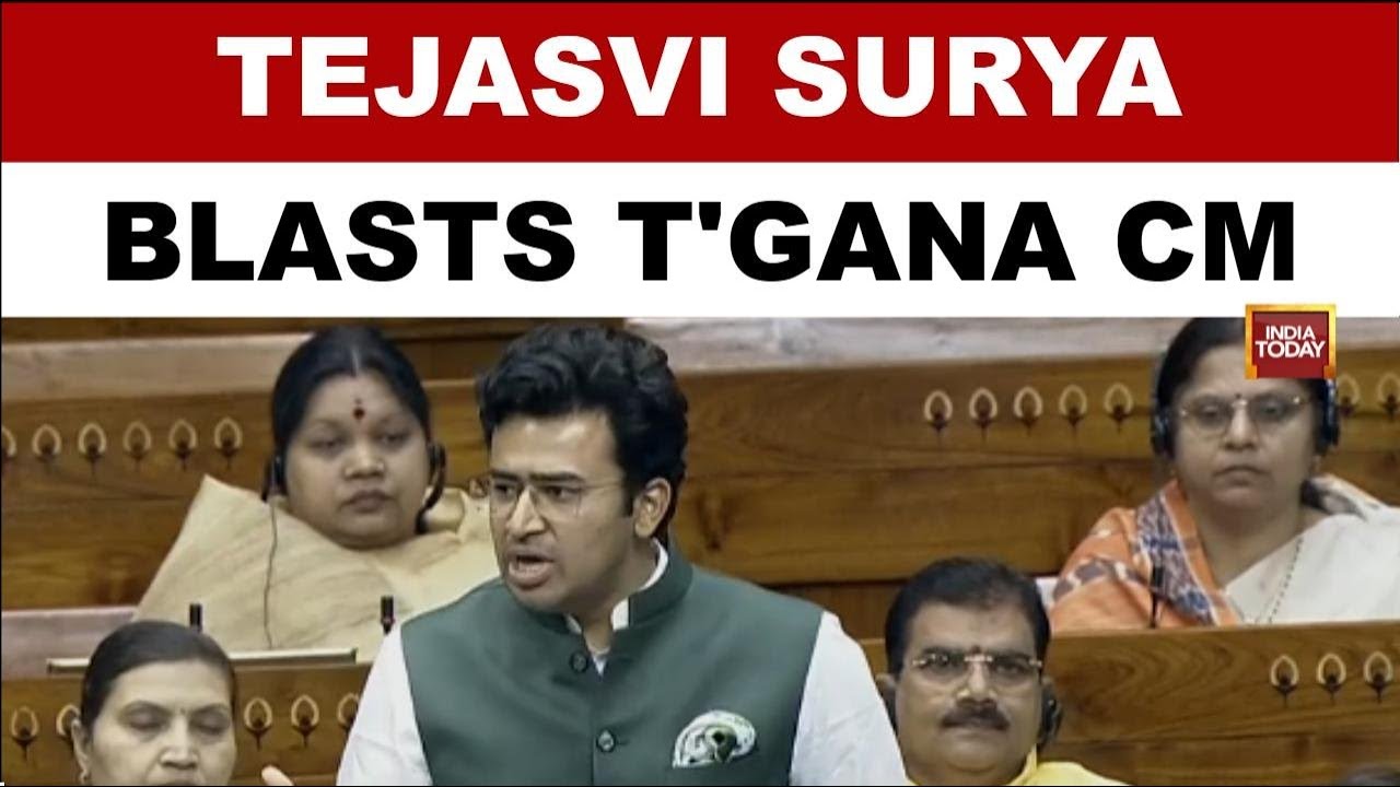 BJP's Tejasvi Surya Slams Telangana CM Over Delimitation Remark, Calls It Unconstitutional