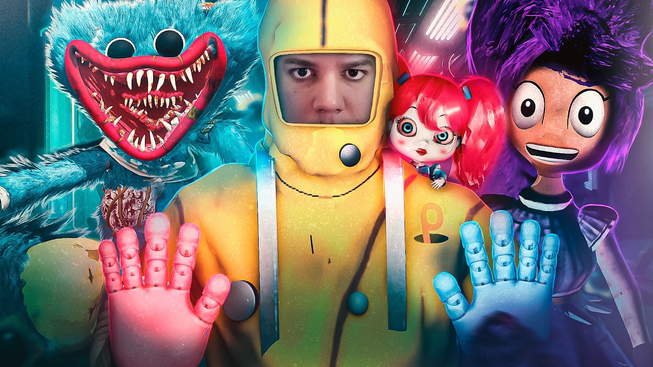 JOGANDO Poppy Playtime 5 COMPLETO AO VIVO! (Shorts)