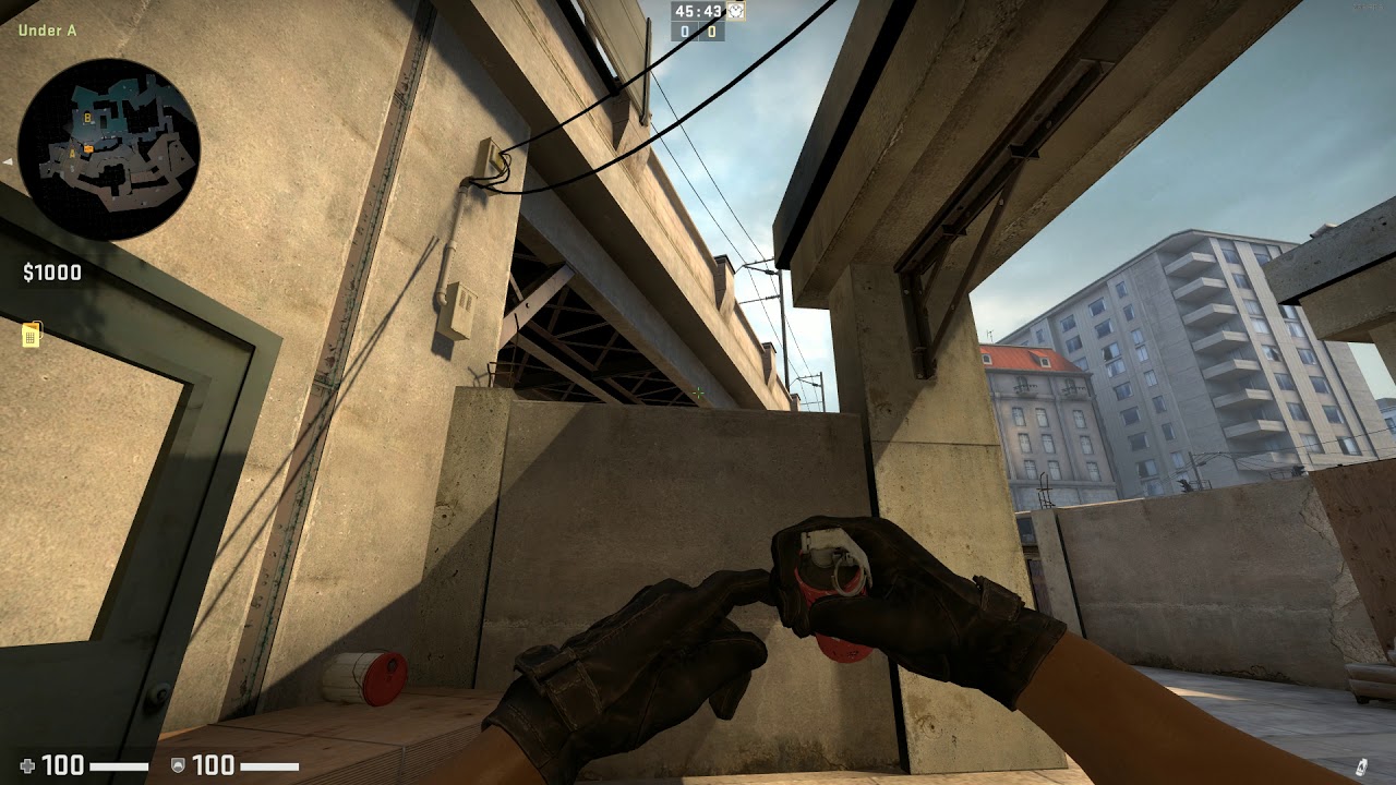 Overpass: Incendiary default plant when retaking B