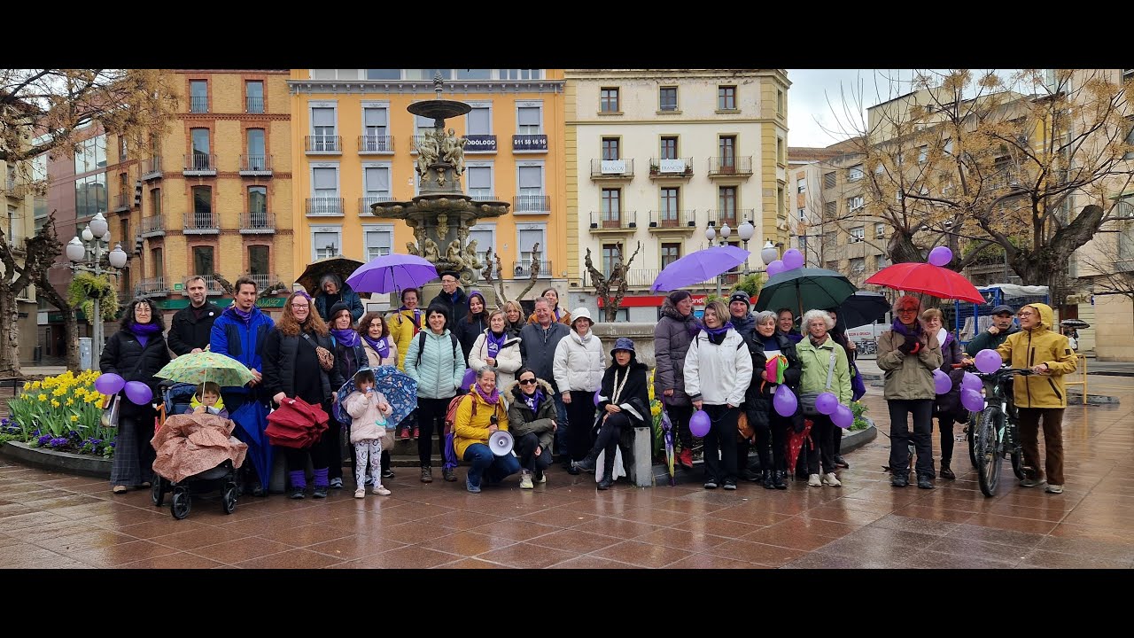 Andada feminista 2025 en Huesca por el 8M