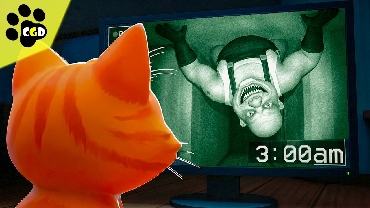 То, как ведёт себя Мясник, когда вы не смотрите, — это СТРАШНО! (Я — Кот VR)