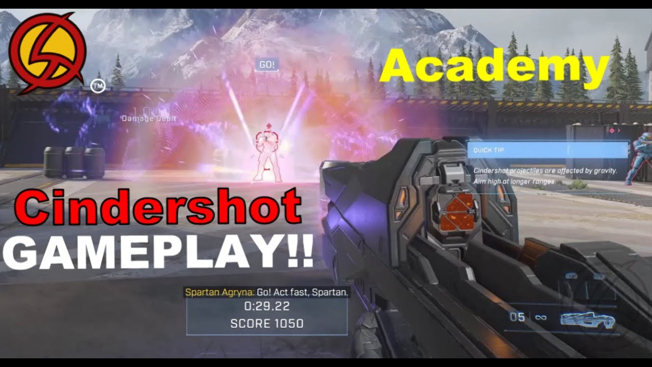 Halo Infinite - Cindershot Challenges - Academy Drills | Showcase
