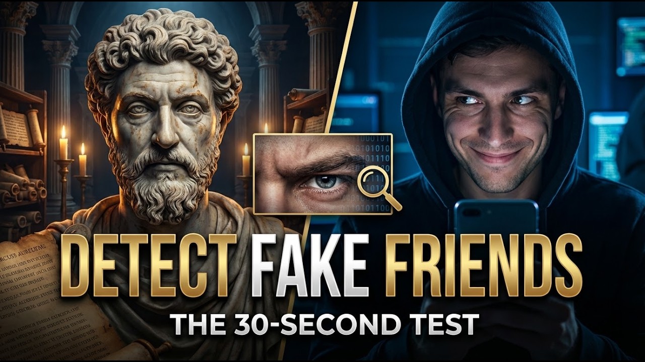 Marcus Aurelius' Dark Rule for Detecting Fake Friends in 30 Seconds