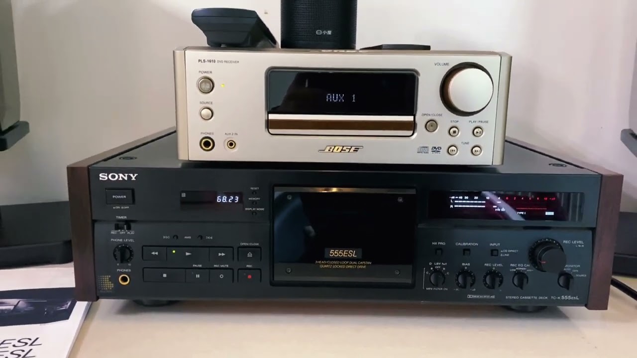 試聽索尼555ESL卡座放音效果，高勝美《瀟灑的走》 Medieval tape recorder