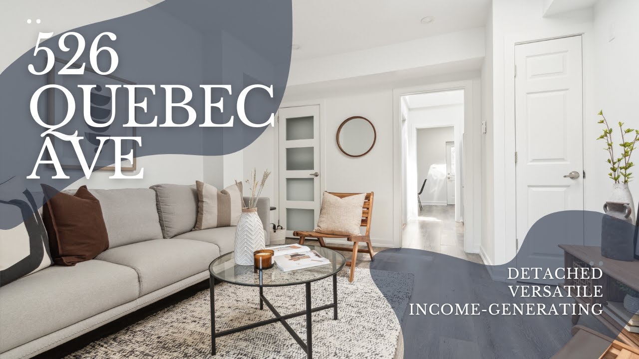 Just Listed | 📍526 Quebec Ave &ndash; Detached Junction Home with Income Suite & 2-Car Parking