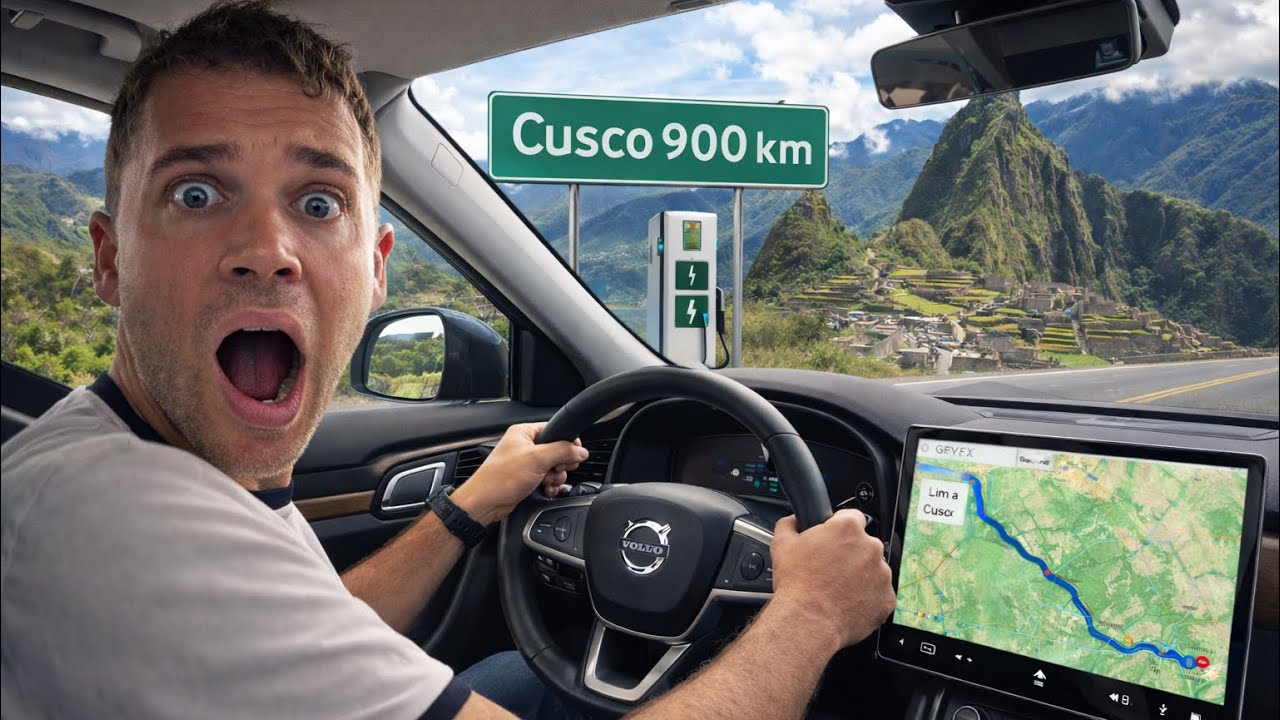 Más de 900 KM en CARRO ELÉCTRICO de LIMA a CUSCO - SIN GASOLINA ⚡