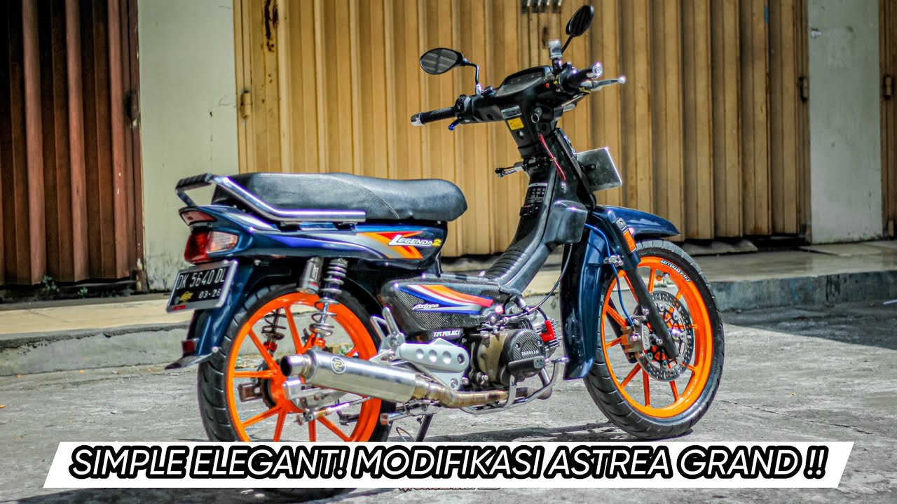 ASTREA GRAND BISA MODIFIKASI SUNMORI STYLE! SIMPLE LOOK PART MEWAH !!