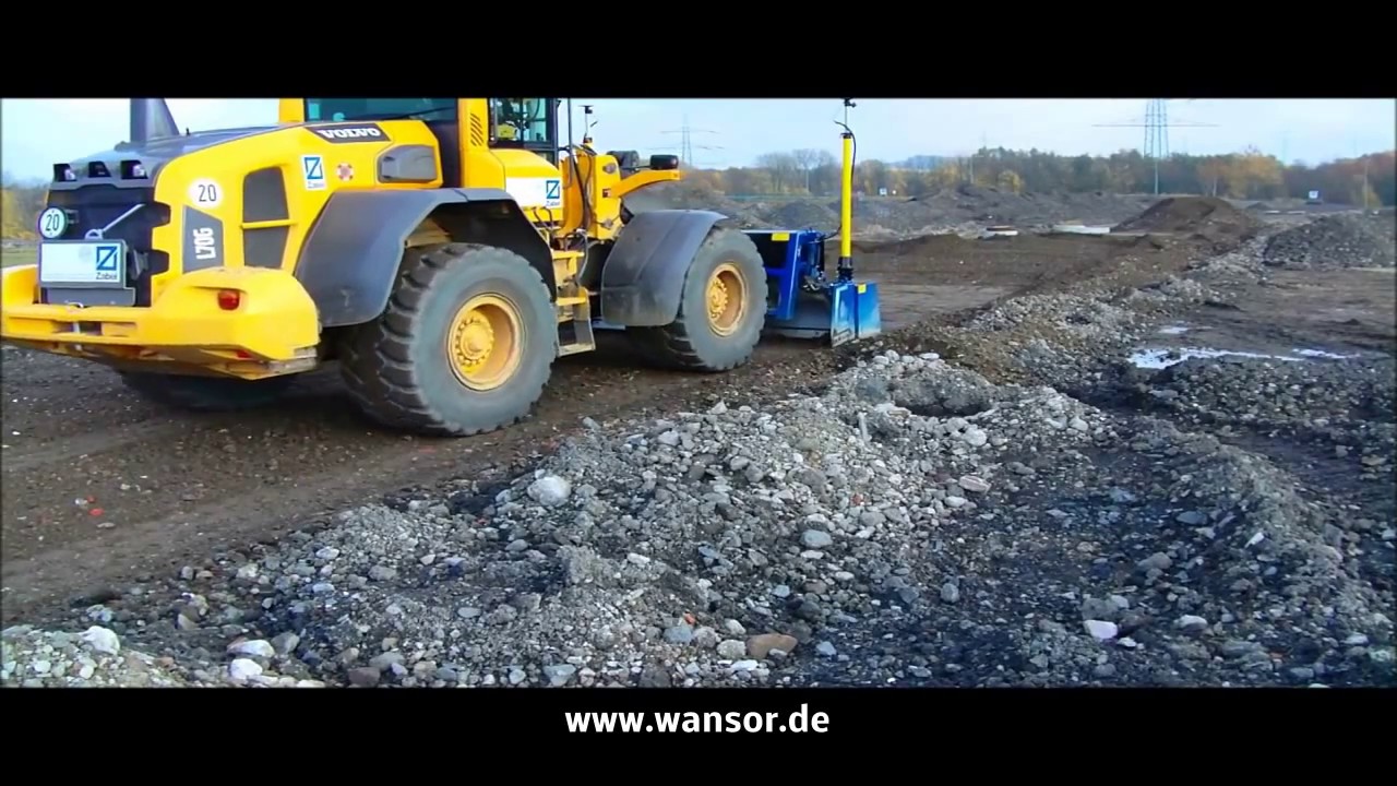 AP Bullblaster Leveller 2650  Topcon dual GPS Volvo L70G | Leveling | Planieren | Grader | Grading