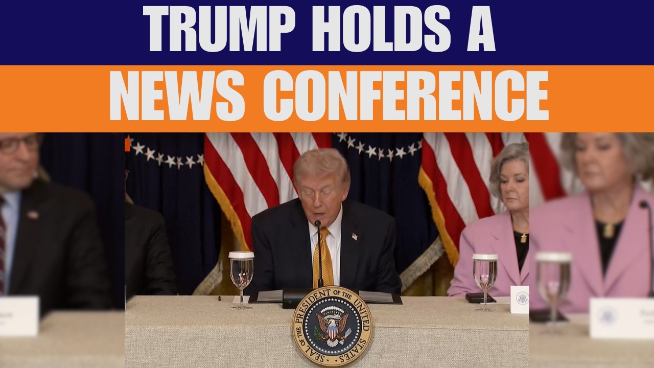 Donald Trump Holds News Conference, Lunches With Kennedy Center Board | News9