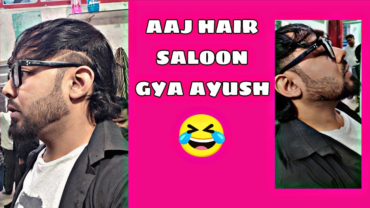 Hair saloon Vlog 😎 || kanpuriya raftar vlog presents || Hair cut look