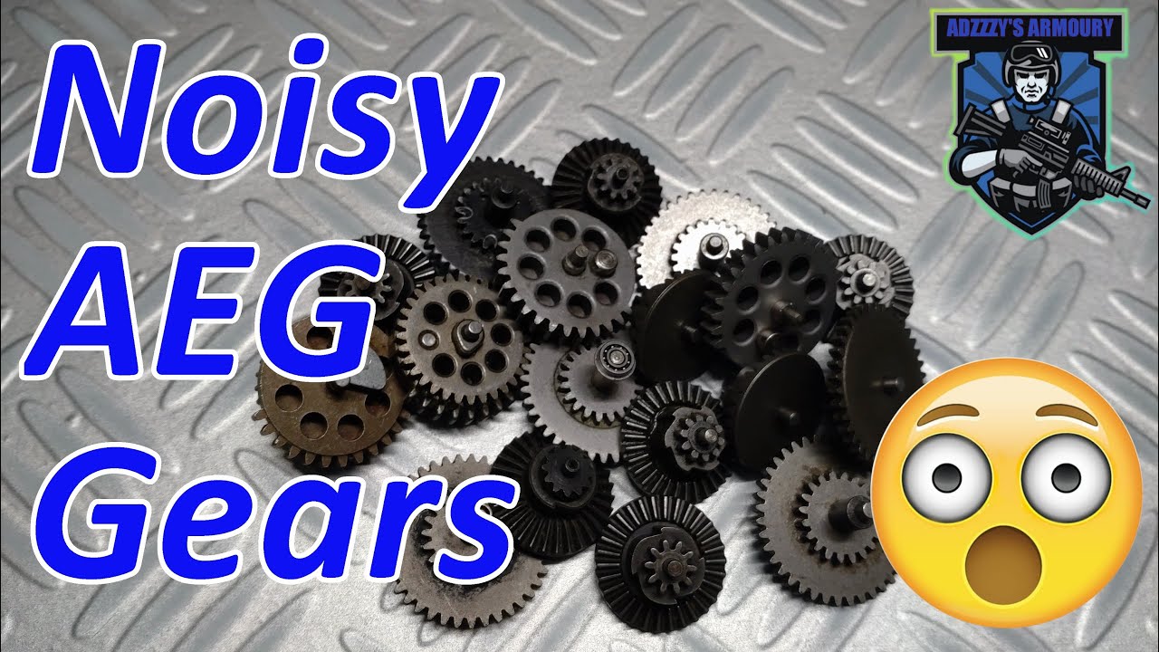 Noisy AEG gears need shimming! - JG Sig 552