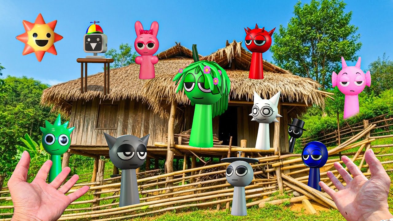 Explore The Wooden House With Sprunki – Many Surprises Await!