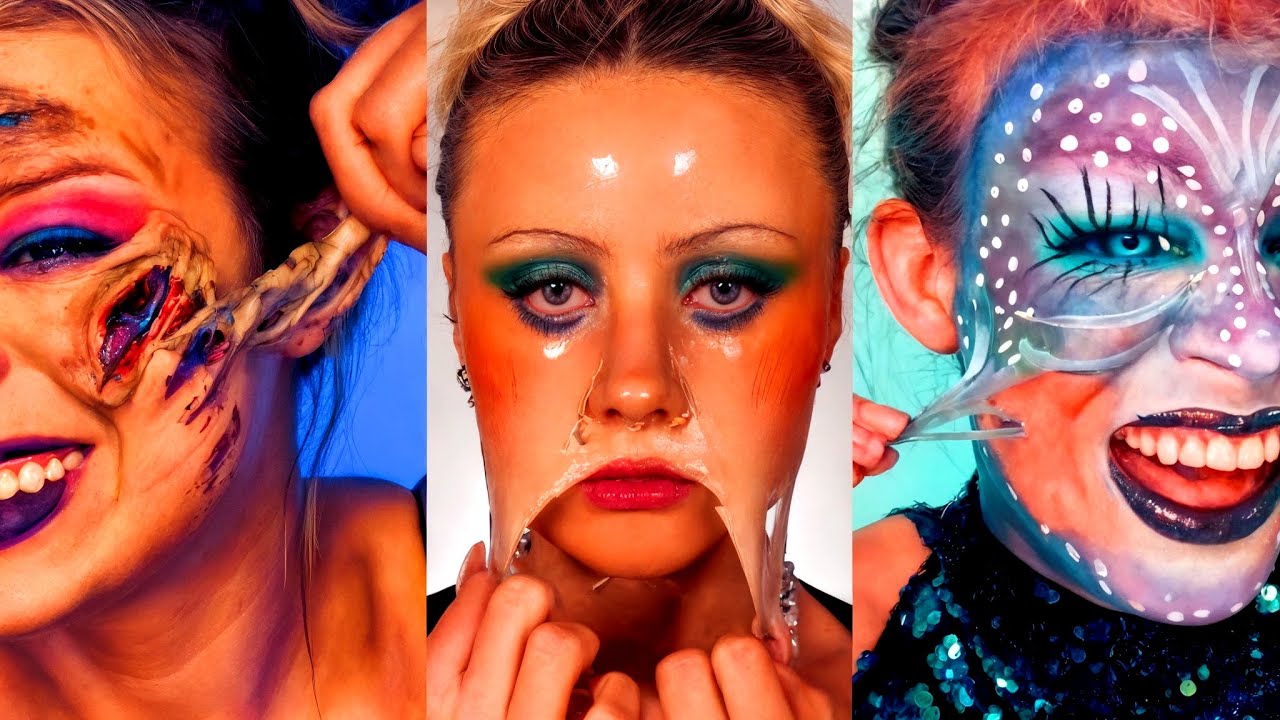 Removal of Special Effects (SFX) Makeup vs No Makeup