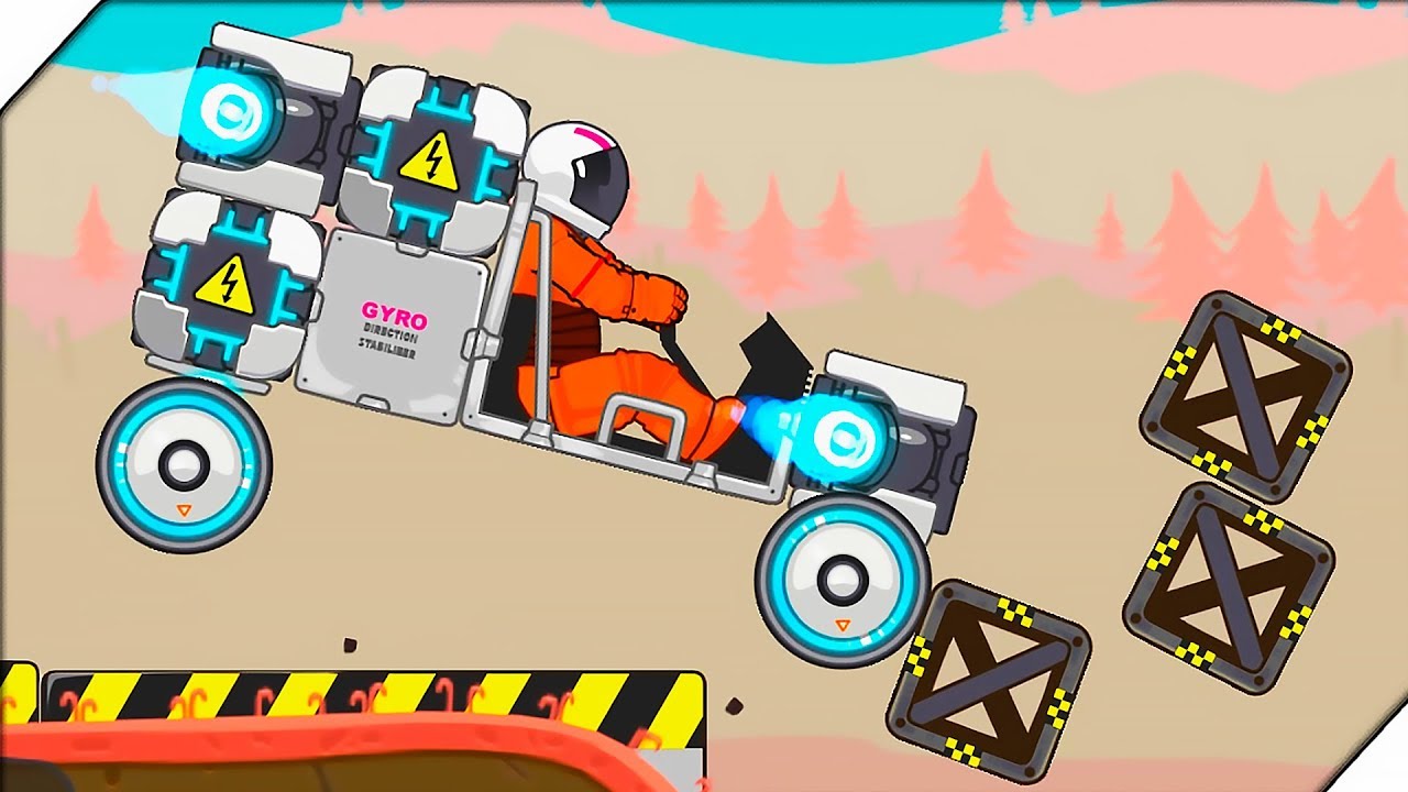 КОСМИЧЕСКИЕ МАШИНКИ - RoverCraft # 3 Лучшие игры на Андроид