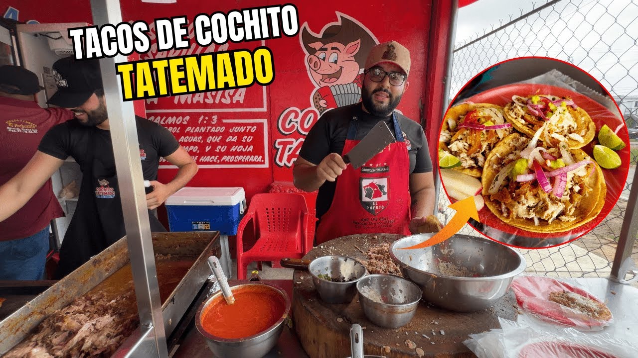 ¿Antojo de Algo Diferente? Tacos de Cochito Tatemado en Mazatlán