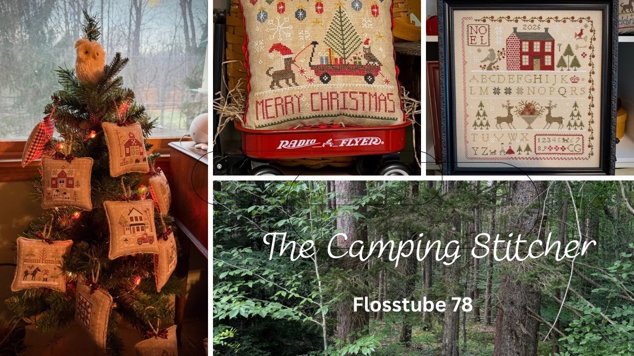 Flosstube 78: Wrapping Up December Part 1