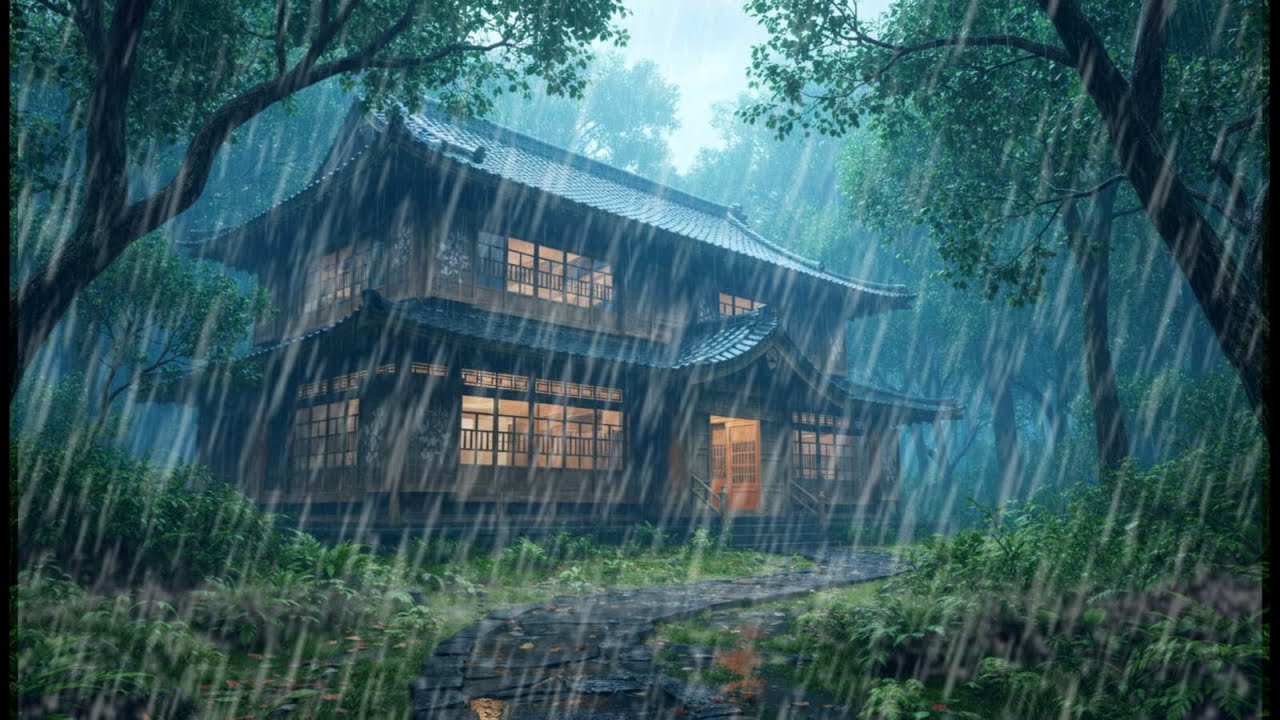 Relaxing Rain Sound for Deep Sleep 🌧️ | Fall Asleep Fast, Stress Relief, Insomnia Help