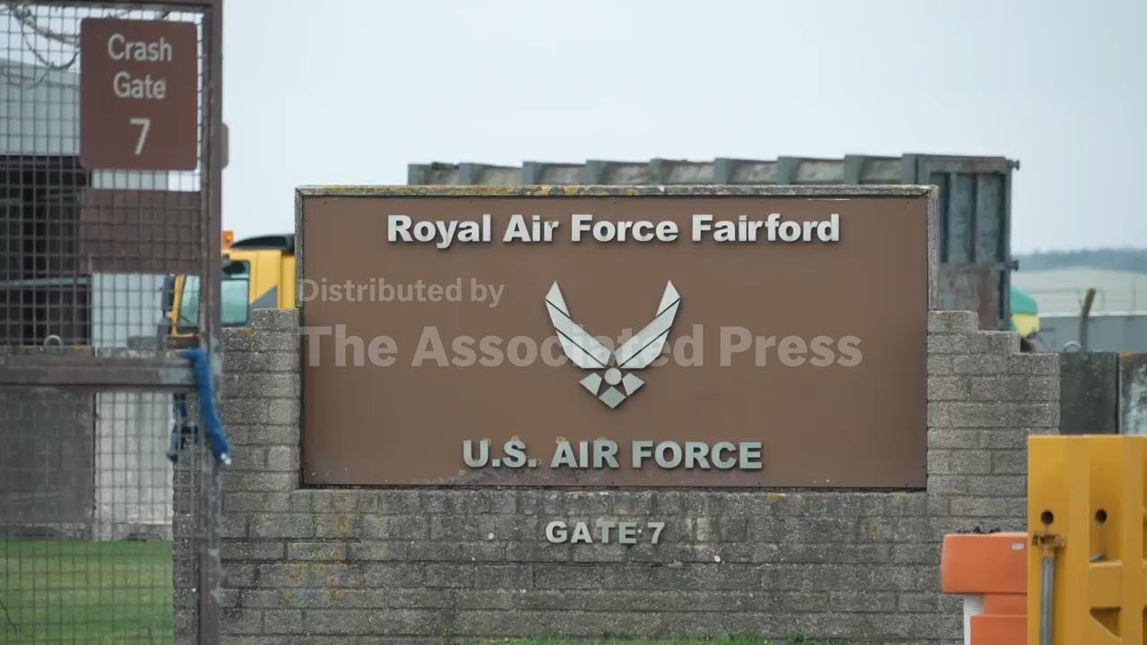 UK says US bombers can use RAF Fairford to launch strikes on Iran