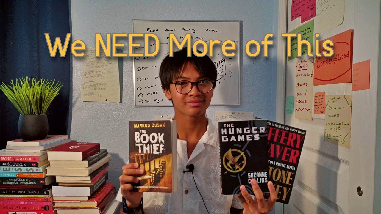 People Aren't Reading Books. Here's the Solution