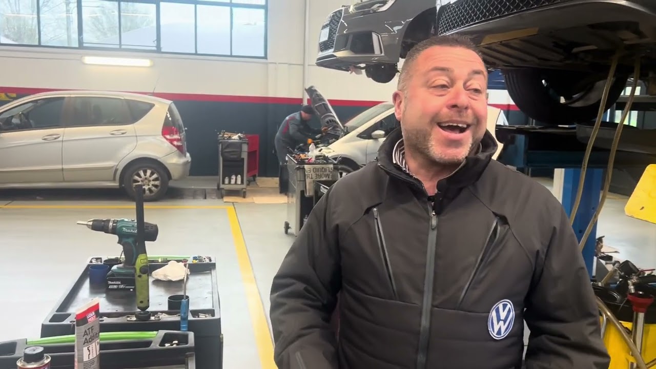 Manutenzione cambio automatico Mercedes A180 CDI, con attrezzatura adeguata!