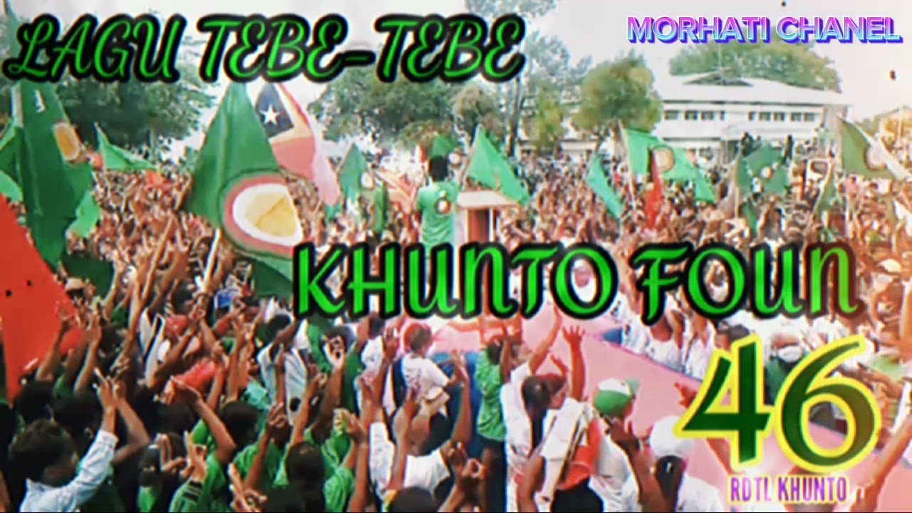 Lagu Tebe-Tebe Khunto Mai Ita Hamotuk Sai Ida Deit || Haburas Unidade Timor Leste