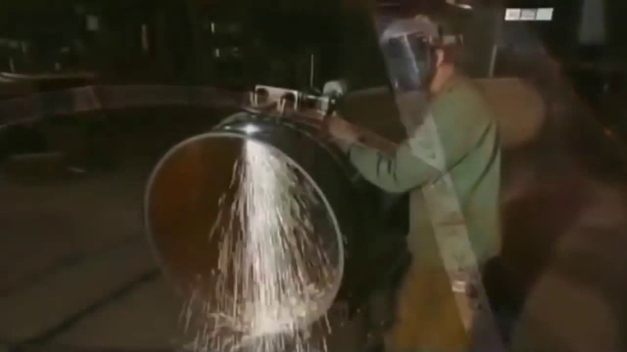 How to bend large diameter pipes