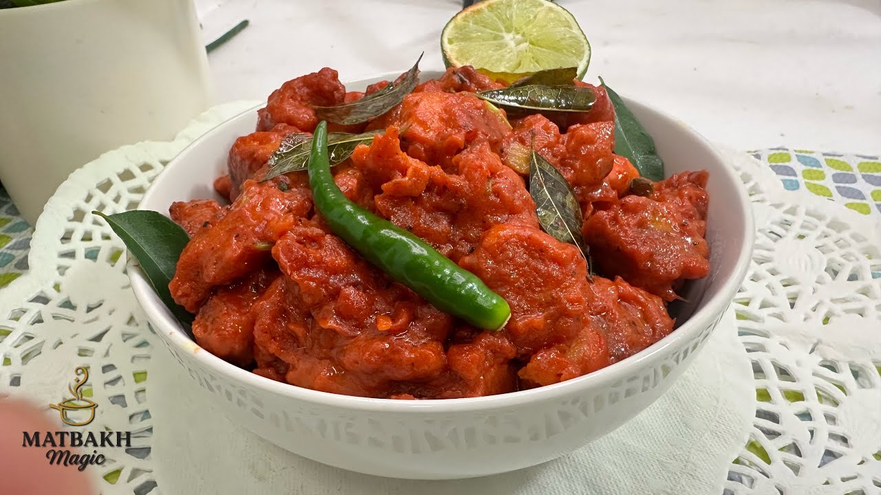 🍗Chicken 65 Gravy Recipe | Restaurant Style Spicy Chicken 65 Curry Matbakh Magic 