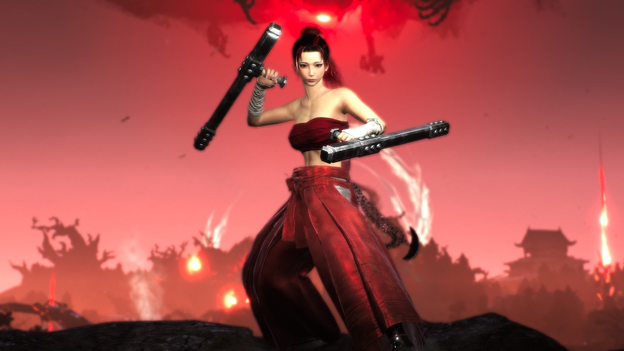【Nioh 3 仁王3】 三鬼之影 Solo 旋棍 一周目 (傲岸鬼 / 執心鬼 無傷)