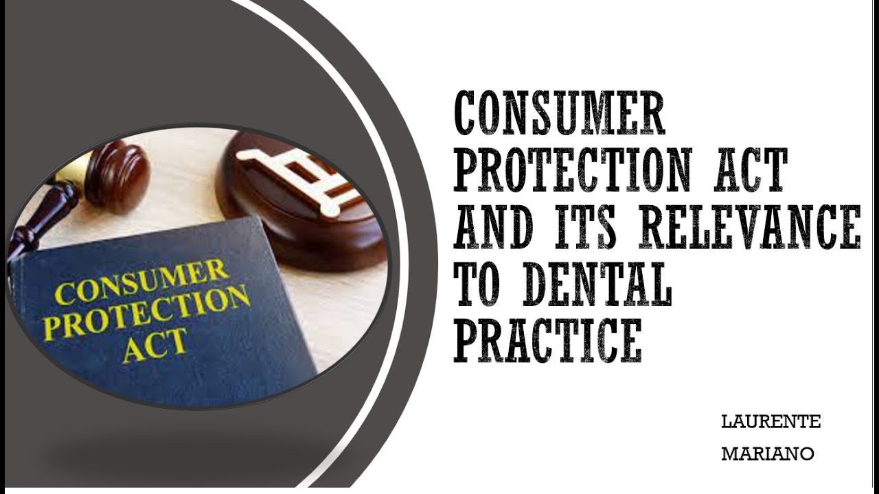 Consumer Protection Act and It's Relevance to Dental Practice | Chapter 19 | Hospital Dentistry 1