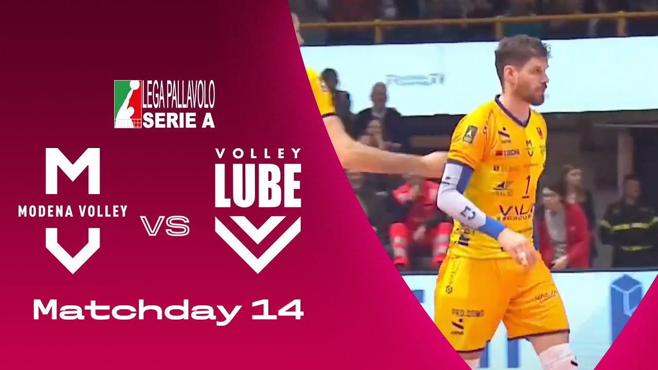 Modena vs Lube | Highlights | SuperLega | Matchday 14